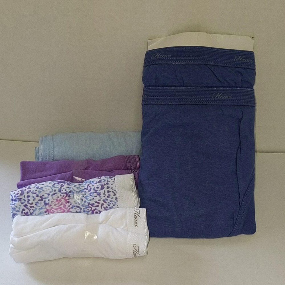 Woman's Hanes Hi-cut panties size 8